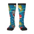 thumbnail image 1 of Honeii Japanese Koi Print Long Socks,Novelty Design Socks Gift for Men and Women,Crew Socks,Calf Socks, 1 of 1