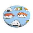thumbnail image 1 of Honeii Kawaii Sushi Bar Stool Covers – Perfect Fit for 12" to 14" Round Stools, Crease-Resistant, Stretchy, Washable & Dustproof Seat Slipcovers-13 inch, 1 of 7