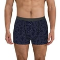 thumbnail image 1 of Honeii LOVE Men's Underwear Boxer Briefs Pack, ComfortSoft Boxer Brief for Men, Moisture-Wicking Breathable-Small, 1 of 5