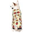 thumbnail image 1 of Honeii Ladybug And Bee Print Small Dog Hoodies Pet Hooded Sweatshirts Fall Winter Puppy Cat Sweaters Warm Clothes for Small Dogs Outfits Costume-Medium, 1 of 7