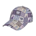 thumbnail image 1 of Honeii Lavender Flowers Print Hat, Women's Baseball Hat Unisex Fit, Baseball Cap,Adjustable One Size, 1 of 6