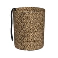 thumbnail image 1 of Honeii Leopard Print Brown Print Waterproof Car Trash Can,Waterproof Portable Collapsible Trash Can,Garbage Container fits Most Cars,SUVs,and Trucks, 1 of 7