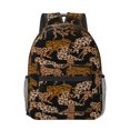 thumbnail image 1 of Honeii Leopard Print Print Backpack for School,15.6 inch Laptop Back Pack for High School and College Students, Waterproof Computer Bookbag-One Size, 1 of 6