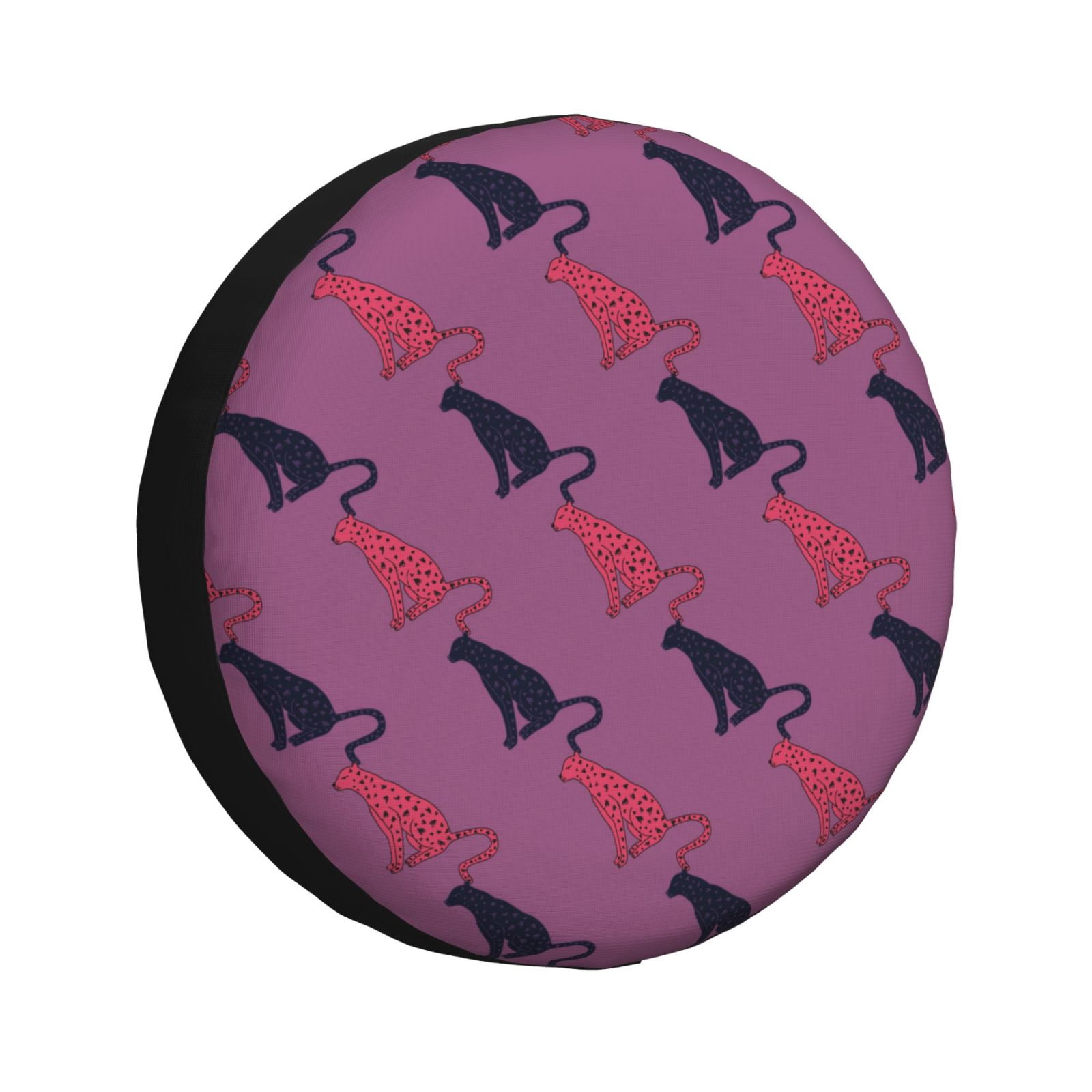 Honeii Leopard Print Print Tire Covers, Waterproof Anti-UV Sun Snow ...