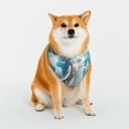 thumbnail image 1 of Honeii Let's go Travel Around the World Print Pet Scarf Dog Bandanas for Dogs Triangle Dog Scarfs,Bandana Pet Cute Scarf Bibs for Small Medium Dogs and Cat-Large, 1 of 5