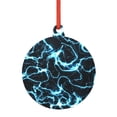 thumbnail image 1 of Honeii Lightning Print Christmas Tree Acrylic Ornament | Christmas Decoration, Living Room Bedroom Garden Seasonal Decor for Christmas Tree-Round Shape, 1 of 7