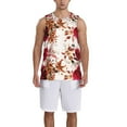 thumbnail image 1 of Honeii Lilies Flowers print basktball shirt for men and women, Unisex basketball jersey for Theme party-Medium, 1 of 6