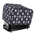 thumbnail image 1 of Honeii Llamas 1 Print 4 slice Toaster Cover, Two Slice Toaster Dust-proof Cover For Kitchen Small Appliance and Fingerprint Protection, 1 of 1