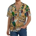 thumbnail image 1 of Honeii Mallard Ducks for Men's Short-Sleeved Button-Up Collared Shirt Featuring A Pocket, Perfect for Beach Vacations, And Travel Adventures.-4X-Large, 1 of 5