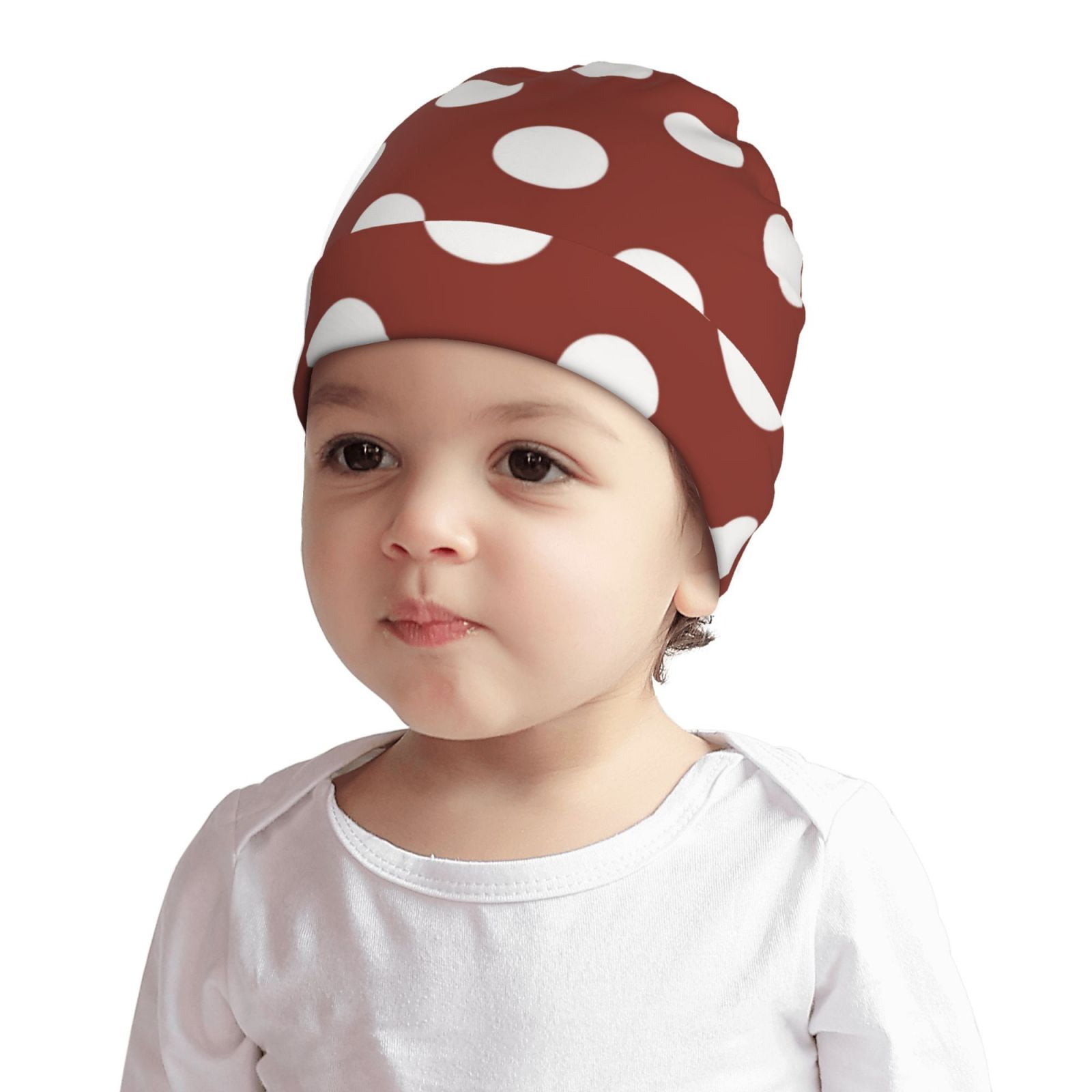 Maroon baby hat sale