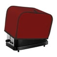thumbnail image 1 of Honeii Maroon Print 2 slice Toaster Cover, Two Slice Toaster Dust-proof Cover For Kitchen Small Appliance and Fingerprint Protection, 1 of 7