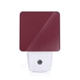 thumbnail image 1 of Honeii Maroon Print LED Night Light with Light Sensor, Night Lights Plug Into Wall,Ideal for Bedrooms and Hallways-UK, 1 of 7