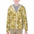 thumbnail image 1 of Honeii Mermaid Fish Scale Print Sun Protection Jacket Hooded Cooling Shirt with Pockets Hiking Outdoor Performance-XX-Large, 1 of 7