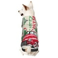 thumbnail image 1 of Honeii Merry Christmas 1 Print Small Dog Hoodies Pet Hooded Sweatshirts Fall Winter Puppy Cat Sweaters Warm Clothes for Small Dogs Outfits Costume-X-Small, 1 of 7