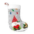 thumbnail image 1 of Honeii Merry Christmas Gnome1 for Christmas Stocking,Large Xmas Stocking,Holiday and Family Stocking for Fireplace Christmas Holiday Party Decoration, 1 of 7