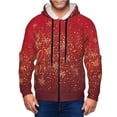 thumbnail image 1 of Honeii Merry Christmas Print Hoodies for Men, Pullover & Full Zip, Breathable Zip up Hoodie, Sweatshirt-X-Large, 1 of 5