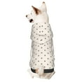 thumbnail image 1 of Honeii Minimalist Crosshatch Dots Print Small Dog Hoodies Pet Hooded Sweatshirts Fall Winter Puppy Cat Sweaters Warm Clothes for Small Dogs Outfits Costume-Small, 1 of 7