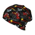 thumbnail image 1 of Honeii Monster Truck Print Kids Knit Beanie Watch Hat ,Knit Cap for Boys and Girls, 1 of 7