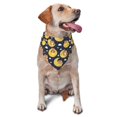 thumbnail image 1 of Honeii Moon Bear print Pet Bandana，a stylish triangle accessory perfect for small to large dogs, puppies, and even cats, 1 of 5