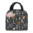 thumbnail image 1 of Honeii Mushrooms Print Lunch Bag Women, Lunch Box Lunch Bag for Women Adult Men, Small Leakproof Cute Lunch Tote Large Capacity Reusable, 1 of 8