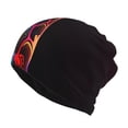 thumbnail image 1 of Honeii Neon Psychedelic Giraffe Print Winter Beanie Daily Hat - Thermal Polar Fleece Ski Running Hat Skull Cap for Men and Women,Beanie, 1 of 8