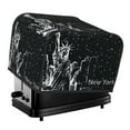 thumbnail image 1 of Honeii New York City1 Print 4 slice Toaster Cover, Two Slice Toaster Dust-proof Cover For Kitchen Small Appliance and Fingerprint Protection, 1 of 7