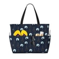 thumbnail image 1 of Honeii Night Forest Wolf for Tote Bag with Adjustable Strap,Beach Bag, Waterproof Sandproof Beach Tote Bag, Large Capacity Foldable Beach Bags, 1 of 7