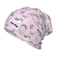 thumbnail image 1 of Honeii No Drama Llama Print Kids Knit Beanie Watch Hat ,Knit Cap for Boys and Girls, 1 of 7
