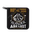 Honeii Not All Those Who Wander Are Lost 1 for Silicone Trivets for Hot