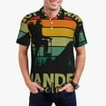 thumbnail image 1 of Honeii Not All Who Wander Are Lost 1 Print Polo Shirt, A Classic Short-Sleeved, Button-Down Golf Shirt for Men,Mens Polo Shirts Short Sleeve-XX-Large, 1 of 6
