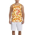 thumbnail image 1 of Honeii Orchids Flowers print basktball shirt for men and women, Unisex basketball jersey for Theme party-3X-Large, 1 of 6