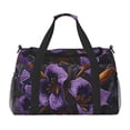 thumbnail image 1 of Honeii Ornate Purple Floral Vase Print Gym Bag,Carry on Weekender Overnight Bag, Travel Duffel Bags, Personal Item Travel Bag,Tote Bag,Workout Dance Bag, 1 of 7