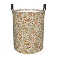 thumbnail image 1 of Honeii Paisley Floral 1 Print Laundry Hamper Basket,Baby Nursery Woven Storage Basket for Toys Bin,Pillows,Blankets,Clothes-Small, 1 of 6