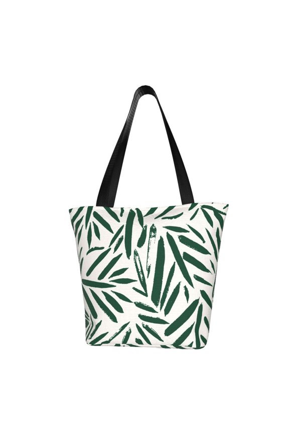 Palm Branch With Leaves Print Women Top Handle Satchel Handbags,Fashion Handbag,Messenger Tote Bag Purse for Women,Shoulder Bag Handbag for Travel, Work