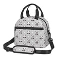 thumbnail image 1 of Honeii Panda Bear Print Lunch Box,Insulated Lunch Bag,Lunch Tote Bags,Leakproof Cooler Lunch Case for Travel Work Picnic, 1 of 7
