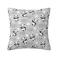 thumbnail image 1 of Honeii Pandas Between Clouds and Stars Print Throw Pillow, Square Decorative Pillow Forms Soft Fluffy Plump Pillow Decorative Pillow Inserts,Couch Pillows-26"x26", 1 of 7