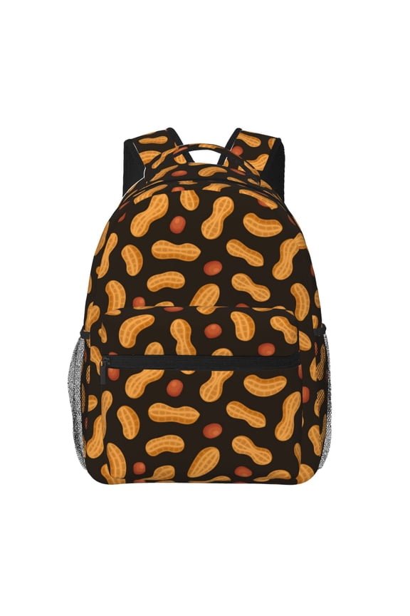 Peanuts5 Print Backpack for Both Men and Women, Basic Bookbag for College, Work, or Travel,Rucksack Computer Bag-One Size