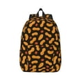 thumbnail image 1 of Honeii Peanuts5 Print Canvas College Laptop Backpack, Durable Rucksack Travel Notebook Bag School Backpack Book Bag for Men Women-Medium, 1 of 7