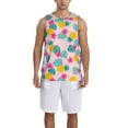 thumbnail image 1 of Honeii Pineapple And Leaves print basktball shirt for men and women, Unisex basketball jersey for Theme party-Large, 1 of 6