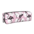 thumbnail image 1 of Honeii Pineapple Flamingo Pattern Pencil Case, Pencil Pouch, Pencil Case Small, Pencil Pouch Aesthetic, PVC Pencil Pouch, Pencil Bag, Makeup Pouch, 1 of 7