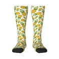 thumbnail image 1 of Honeii Pineapple Print Long Socks,Novelty Design Socks Gift for Men and Women,Crew Socks,Calf Socks, 1 of 1