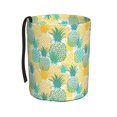 thumbnail image 1 of Honeii Pineapples1 Print Waterproof Car Trash Can,Waterproof Portable Collapsible Trash Can,Garbage Container fits Most Cars,SUVs,and Trucks, 1 of 7