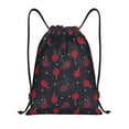 thumbnail image 1 of Honeii Ping Pong Print Drawstring Backpack,Drawstring Bags String Backpack Gym Cinch Sack Backpack Sport Bag Draw-Medium, 1 of 6