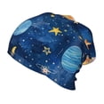 thumbnail image 1 of Honeii Planets And Stars1 Print Kids Knit Beanie Watch Hat ,Knit Cap for Boys and Girls, 1 of 7