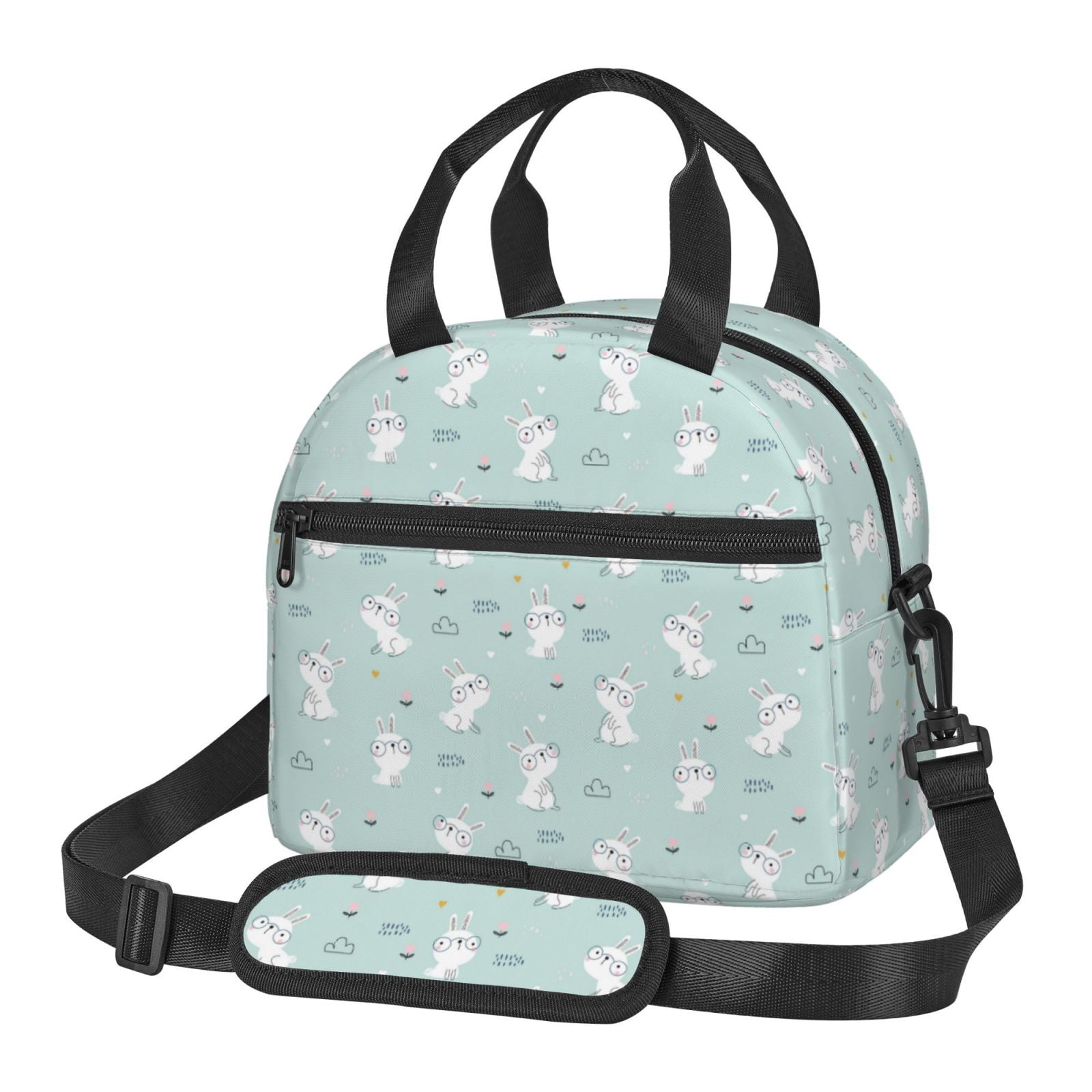 Honeii Playing Rabbit for Insulated Lunch Box, Lunch Bag Lunch Cag for ...