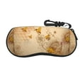 thumbnail image 1 of Honeii Print Neoprene Glasses Case,Spacious for Sunglasses and Eyeglasses,Zipper Eyeglass Case With Belt Clip, 1 of 1