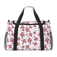thumbnail image 1 of Honeii Purple Mushroom Print Gym Bag,Carry on Weekender Overnight Bag, Travel Duffel Bags, Personal Item Travel Bag,Tote Bag,Workout Dance Bag, 1 of 7