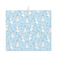 thumbnail image 1 of Honeii Rabbit And Bird for Dish Drying Mat for Kitchen Counter, Non-slip Rubber Backed, Hide Stain Kitchen Super Absorbent Draining Mat, Dish Rack Pad, 1 of 8