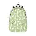 thumbnail image 1 of Honeii Rabbit And Carrot (2) Print Canvas College Laptop Backpack, Durable Rucksack Travel Notebook Bag School Backpack Book Bag for Men Women-Medium, 1 of 7