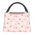 thumbnail image 1 of Honeii Rabbit And Cherry Print Cooler Bag Insulated, Large Leakproof Soft Sided Portable Cooler Bag,Lunch Box Lunch Bag, 1 of 6